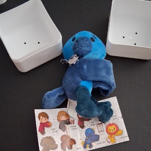 Blue Plush Dinosaur Toy - Picture 2 of 2